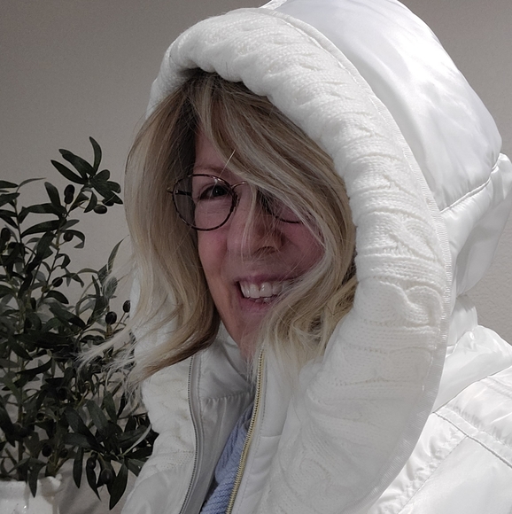 š¤LUSCIOUS WINTER WHITE VINCE CAMUTO DOWN COATš¤ - Picture 1 of 16